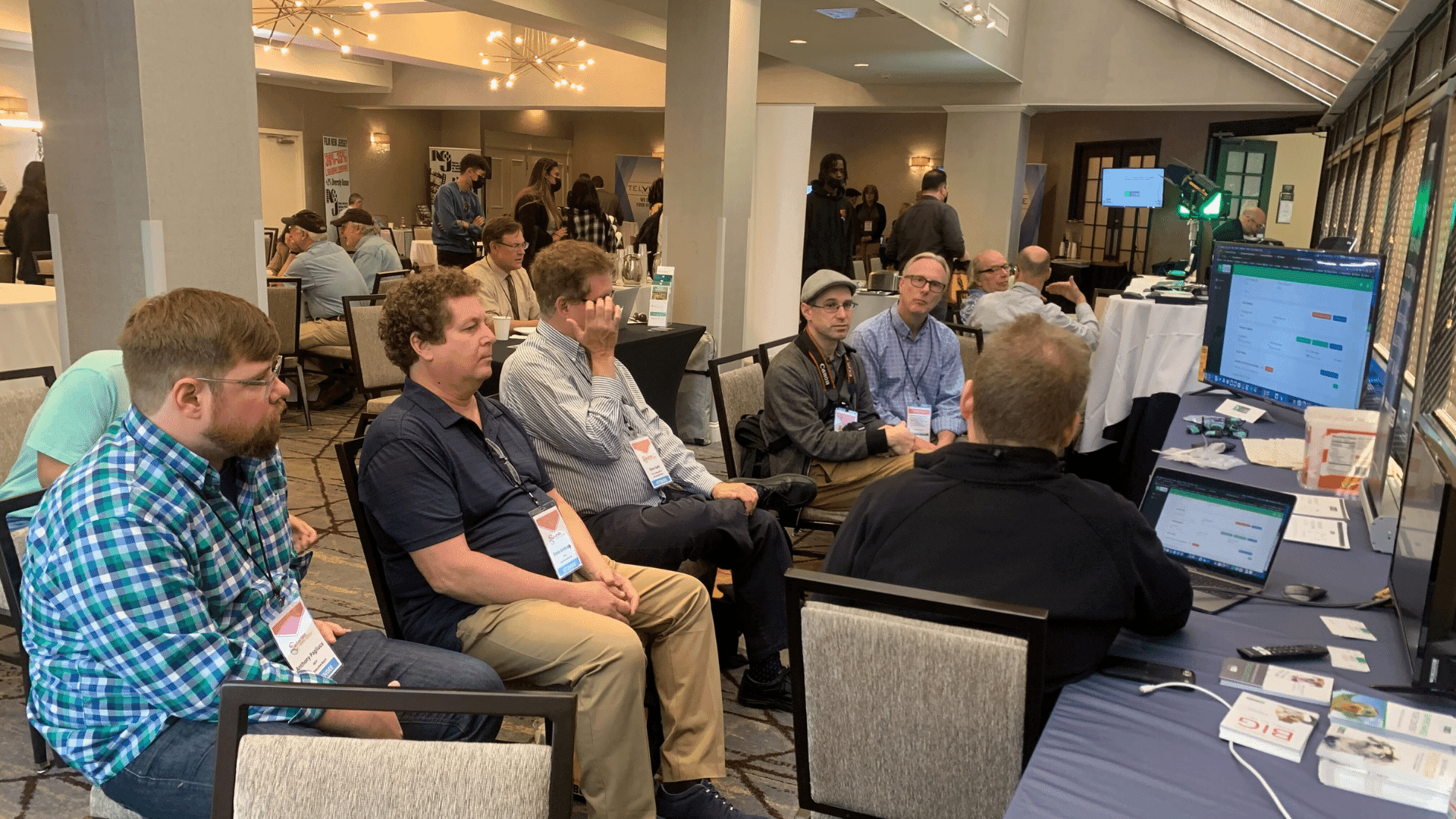 Picture of attendees at Eastern Video Expo