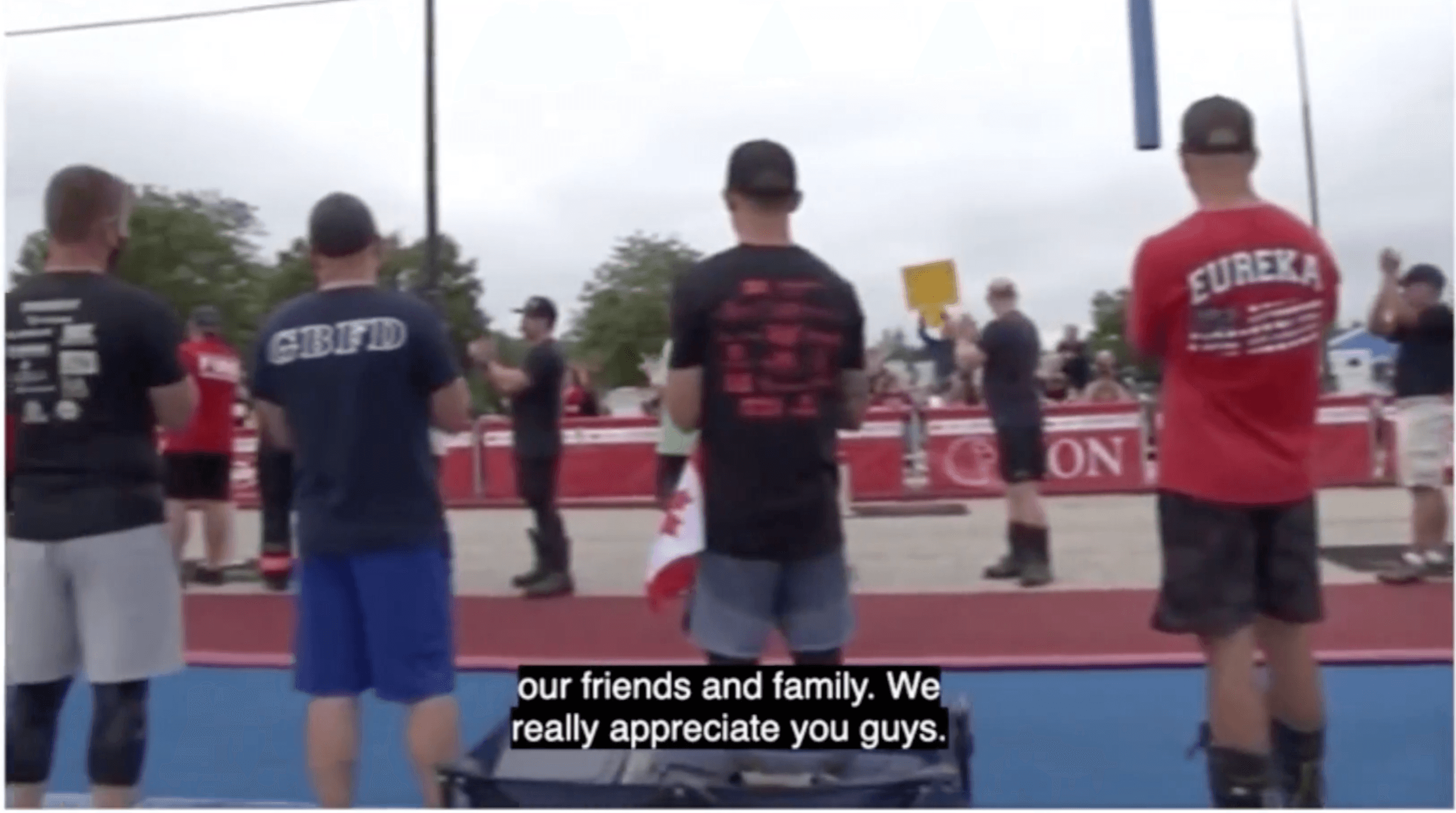 A firefighter video, closed captioned by Cablecast