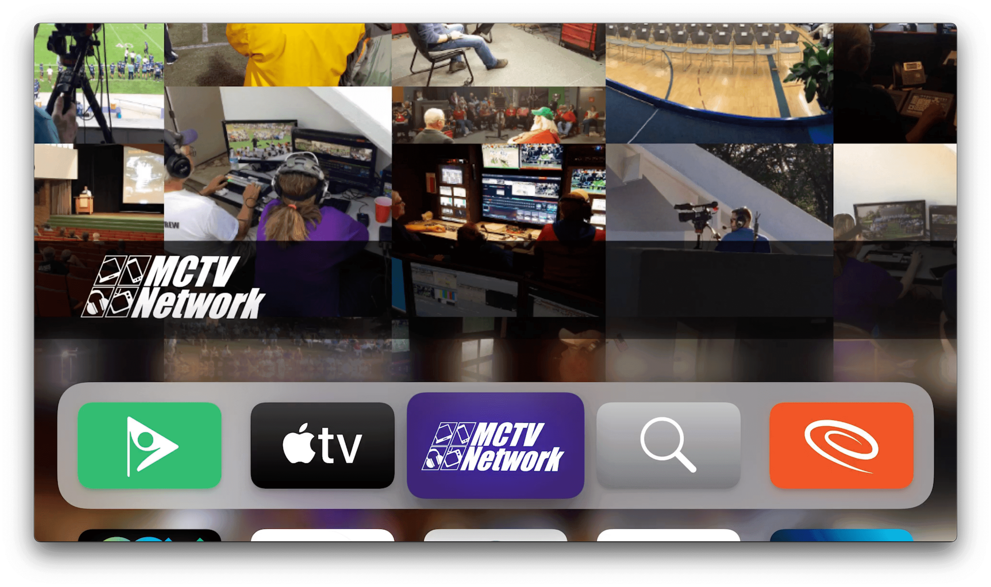 Screenshot of Midland Community Television on Over The Top Apps-Apple TV