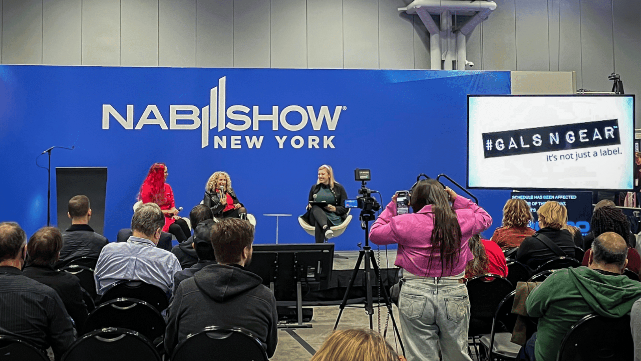 Image of Jack Antonoff offering advice on the Mix with the Masters stage at the 2022 AES Show - NAB Show 2022 NY
