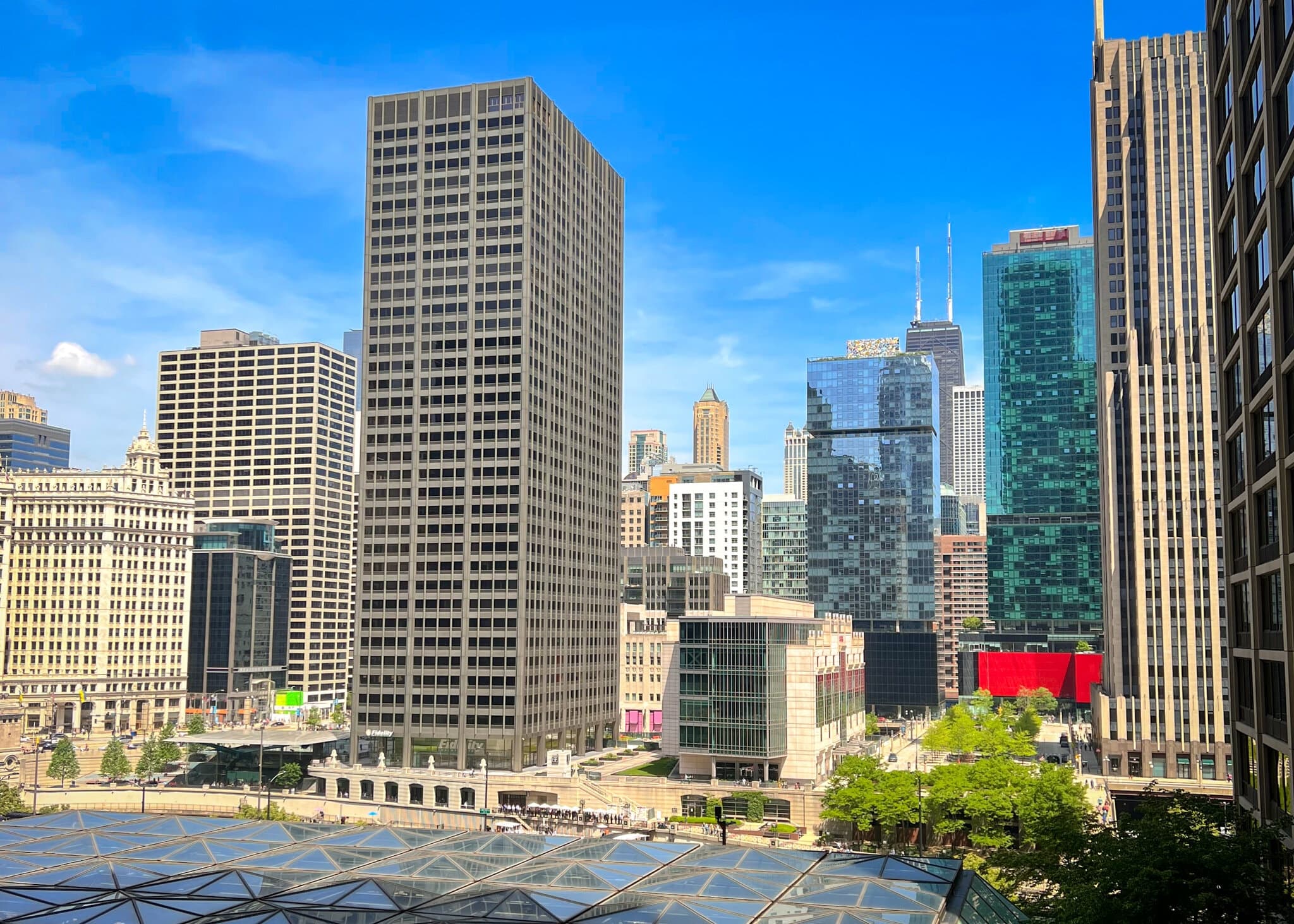 Scenic view of Downtown Chicago for ACM 2022