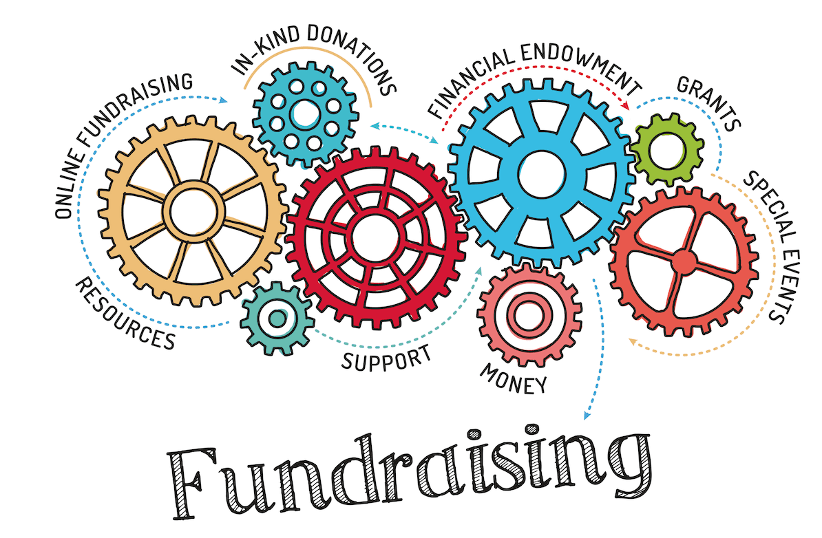 Illustration about fundraising