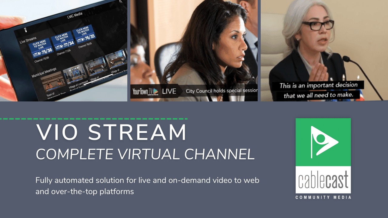 Ad Artwork for Cablecast VIO Stream