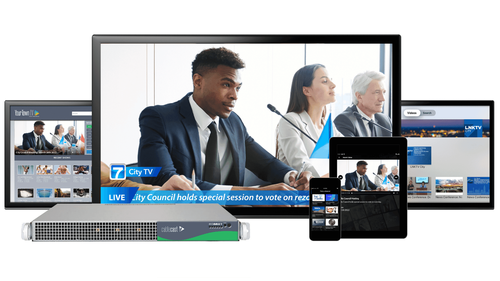 Multiplatform video solutions with Cablecast VIO Lite hardware