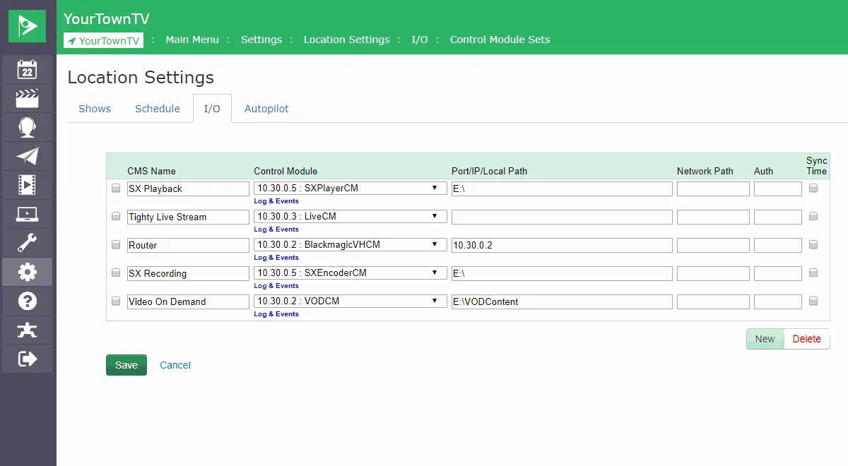 Router Control Support