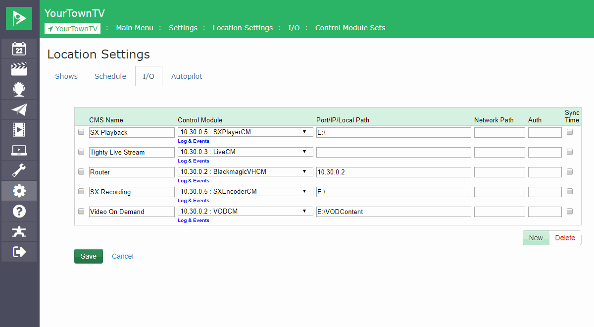 Router Control Support